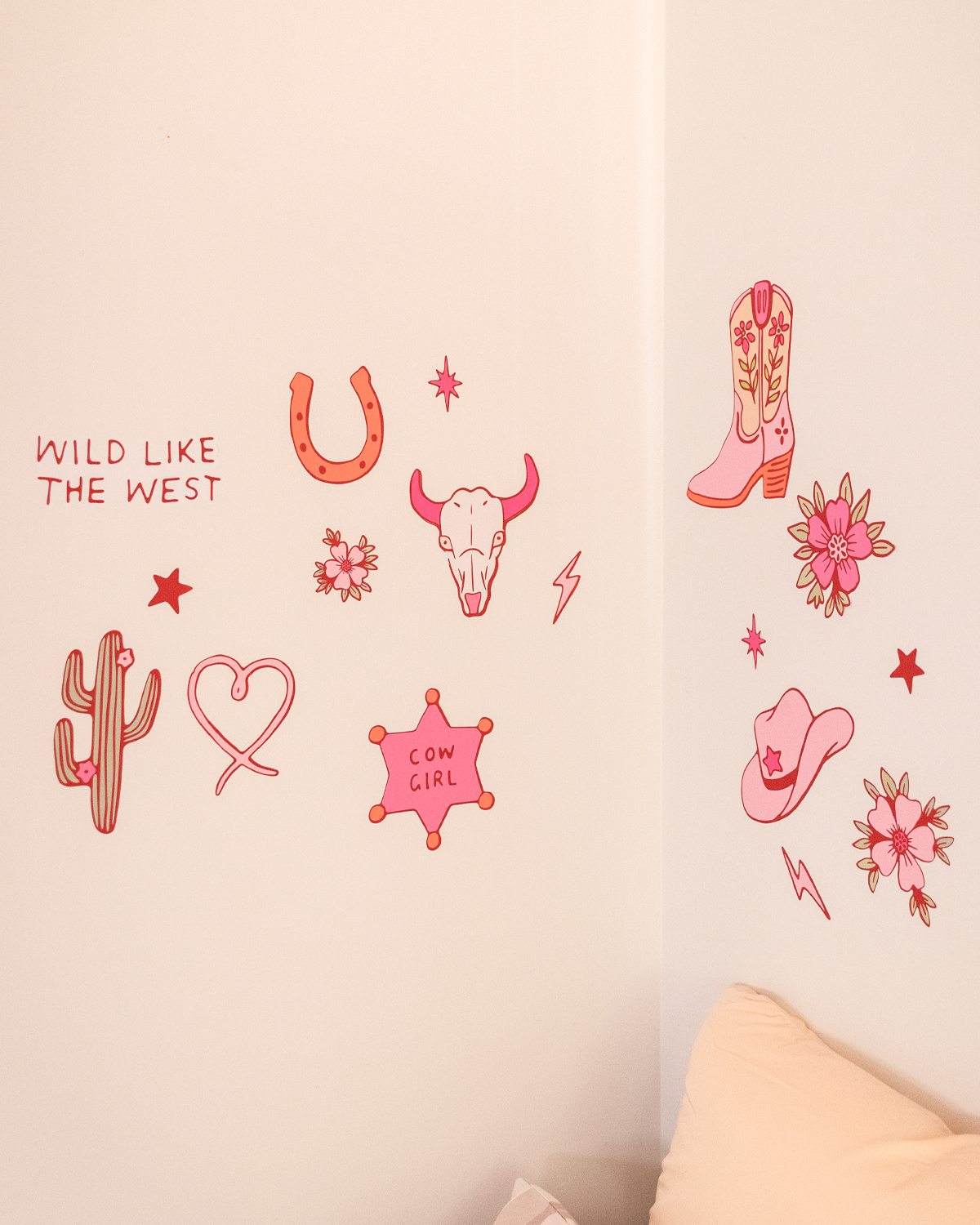 Wall Pops - Wild Like the West (Girls)